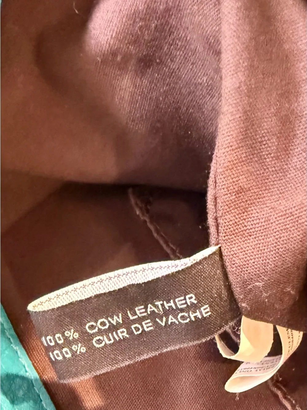 Marc Jacobs Teal Turquoise Leather Hobo/Shoulder Bag Large 14x14 NWOT
